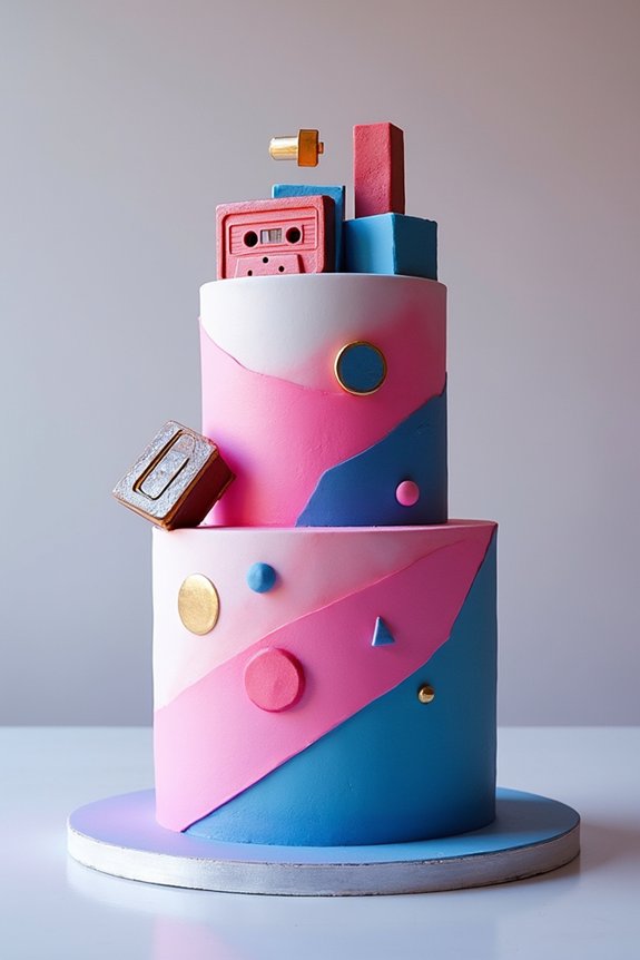 80s themed dessert table design