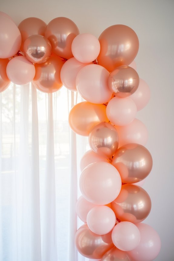 affordable balloon party decor