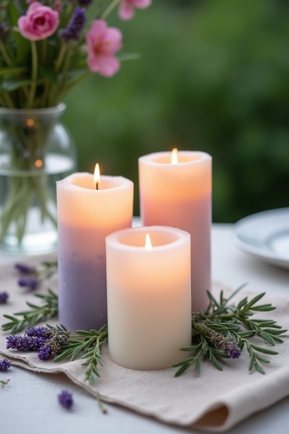 aromatic garden party favors