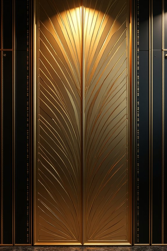 art deco backdrop elegance