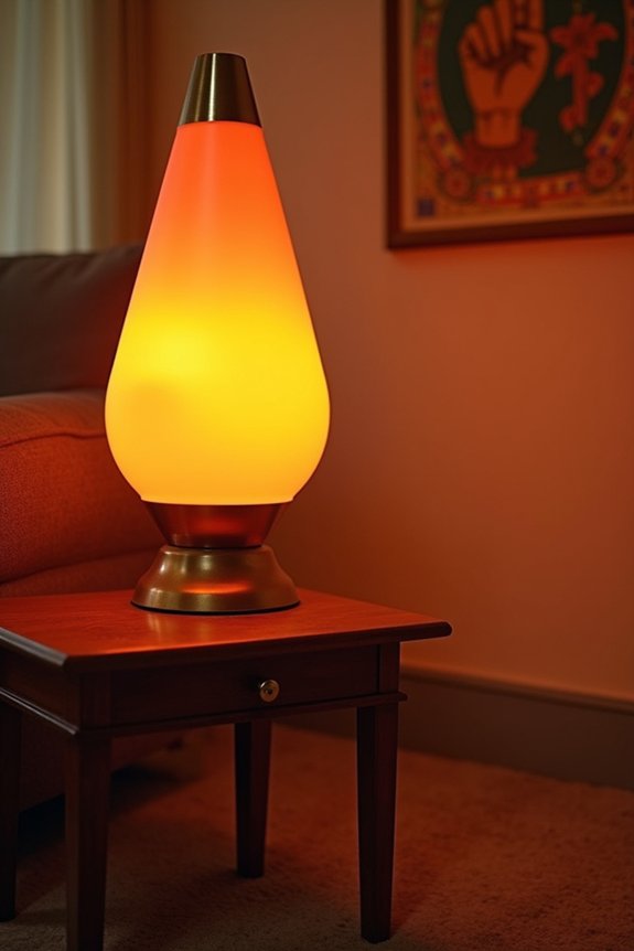 authentic 70s party ambiance
