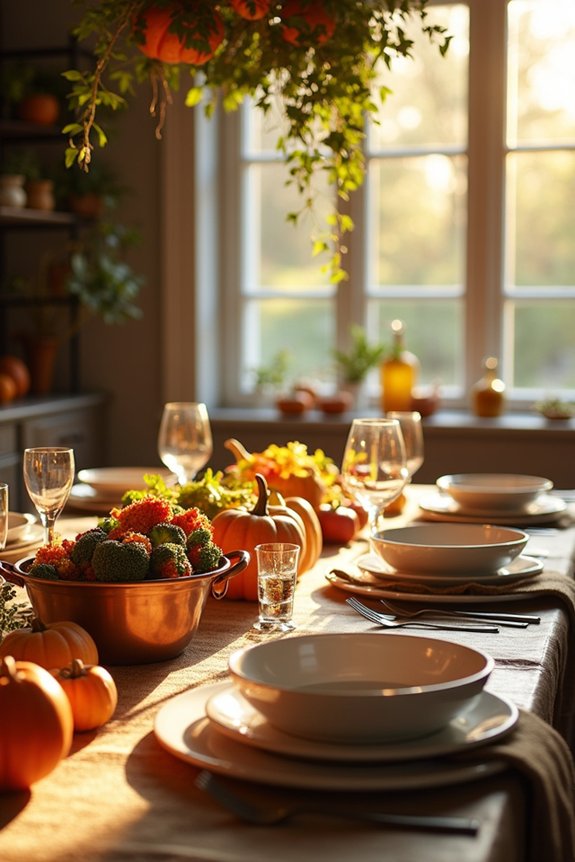 autumn harvest celebration lunch