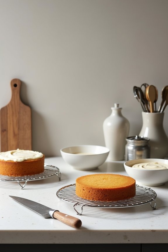 bake layers in advance