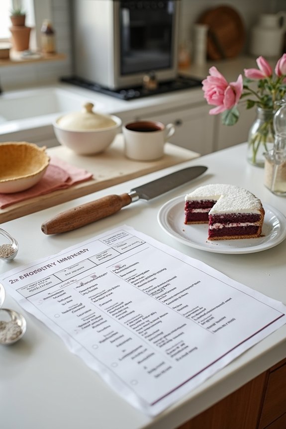 baking schedule for relaxation