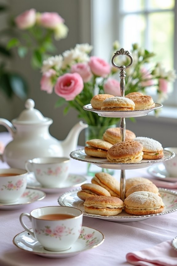 balanced tea menu components