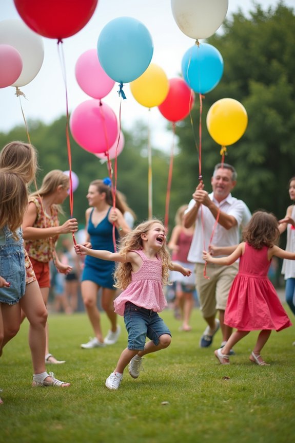 balloon popping relay competition