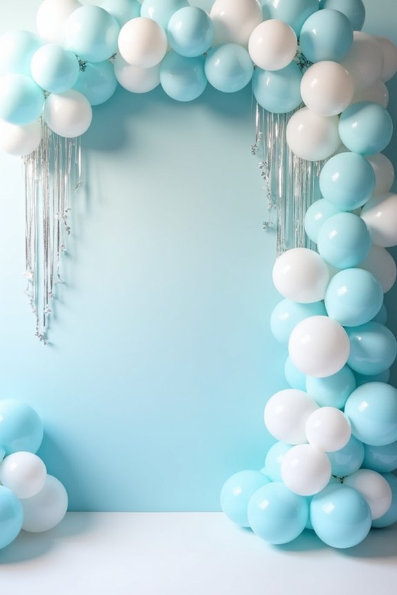balloon streamers color combinations