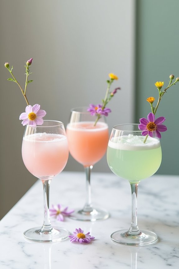 batch pastel cocktails easily