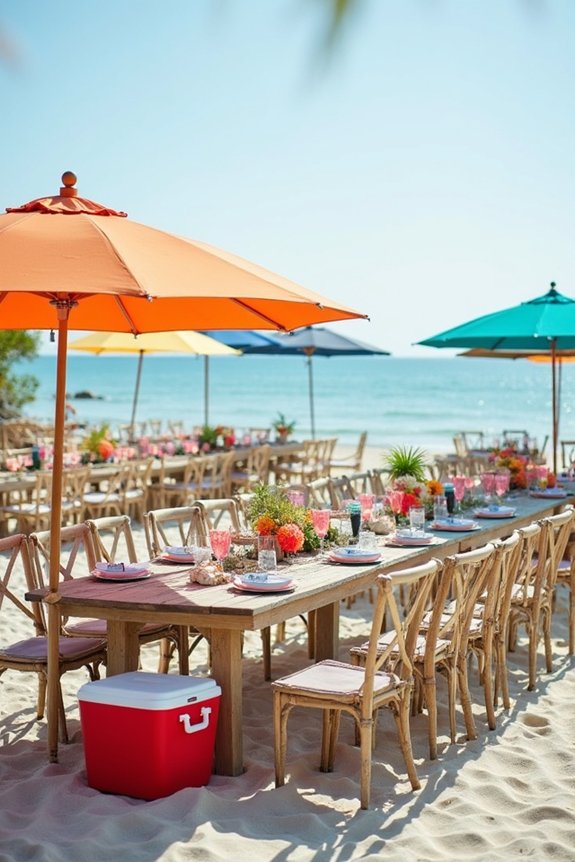 beach party setup guide