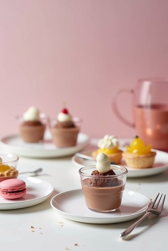 bite sized elegant dessert options
