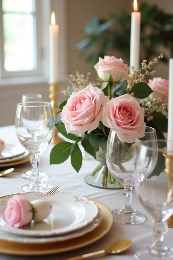 blush and gold elegance