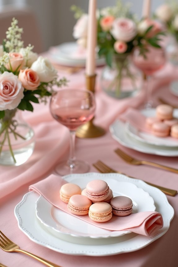 blush pink celebration ideas