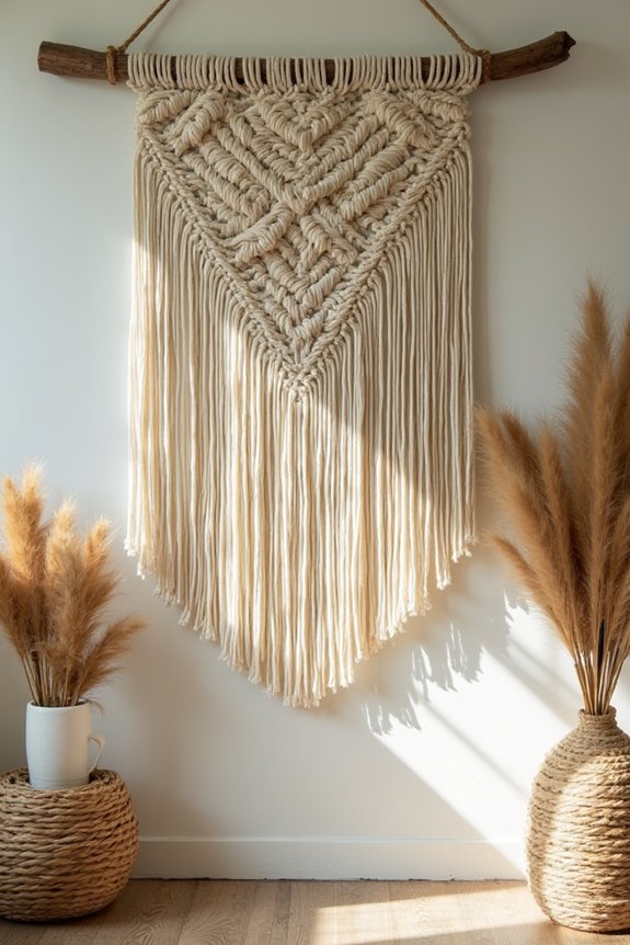 bohemian wall art layering