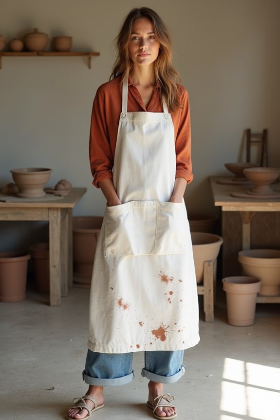 boho pottery party attire