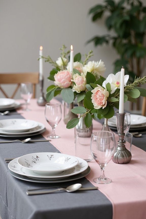 bold linens and textures