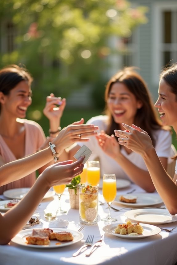 brunch themed icebreaker game