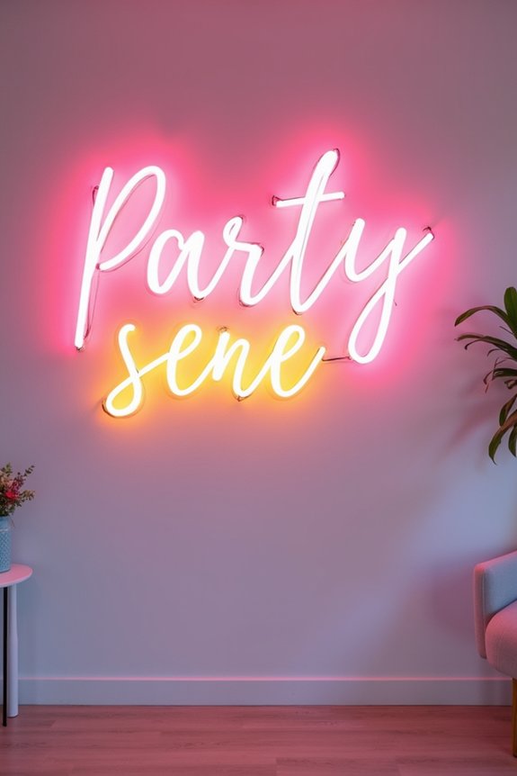 budget friendly pre made neon signs