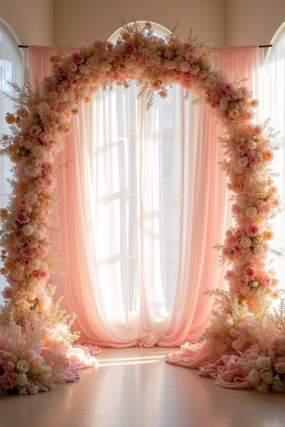 budget friendly quincea era backdrop ideas