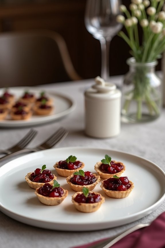 burgundy themed party food ideas