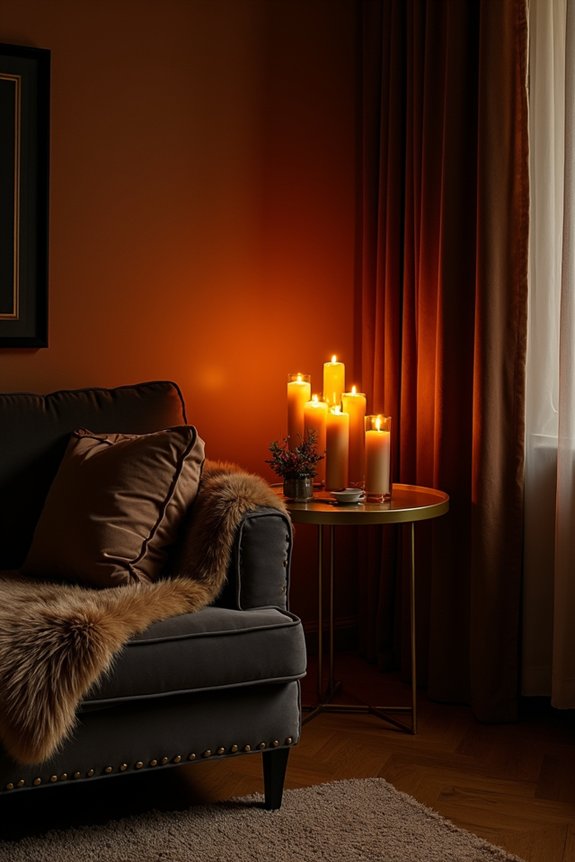 candlelight creates luxurious intimacy