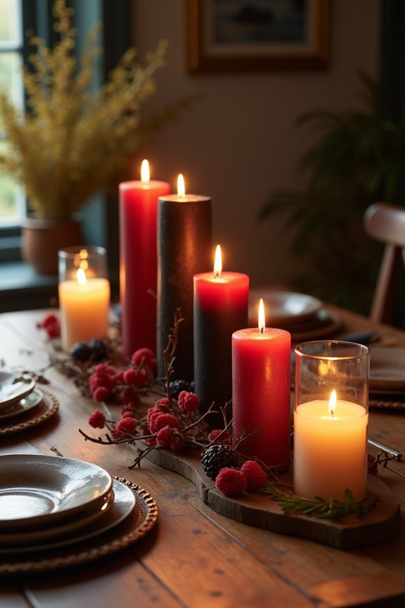 candlelight symbolizes emancipation honoring