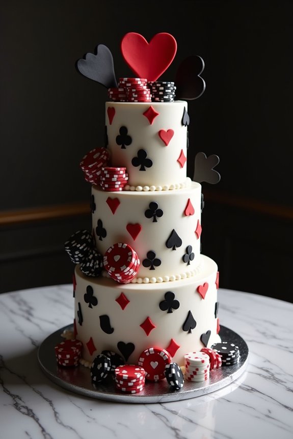 casino cake design ideas