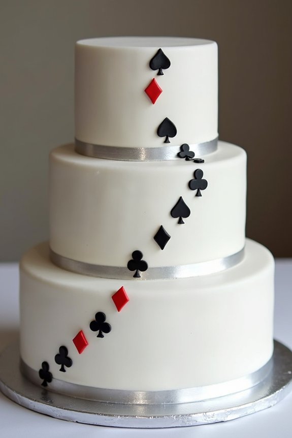 casino themed cake design