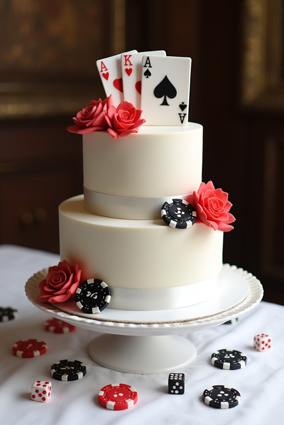 casino themed cake ideas