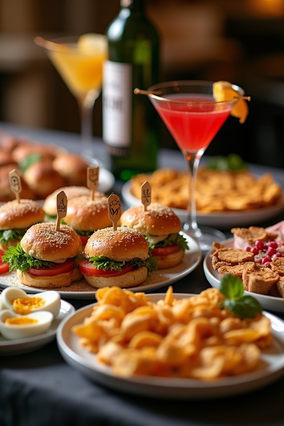 casino themed food suggestions