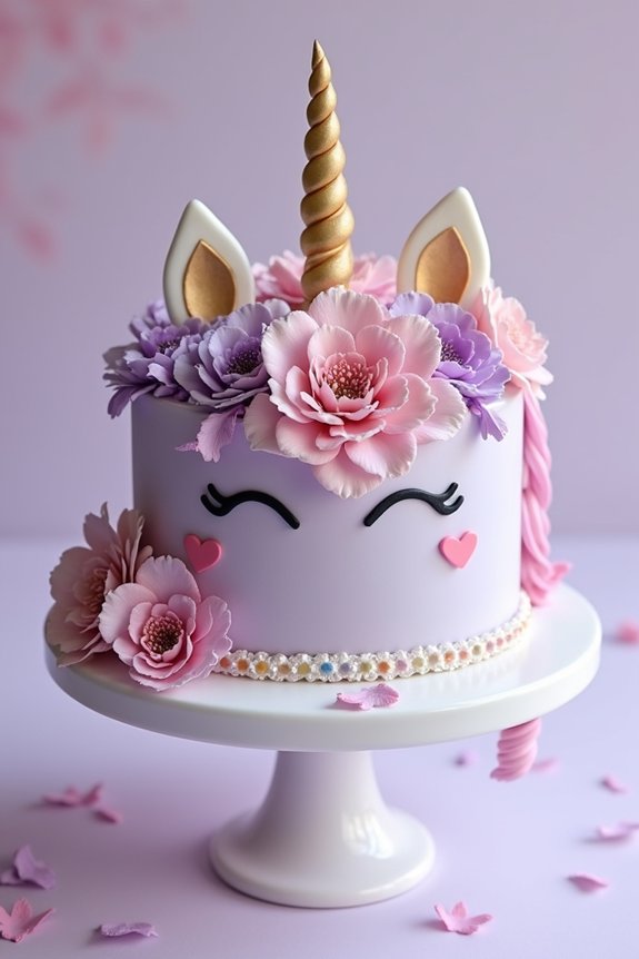 celebratory unicorn cake inspirations