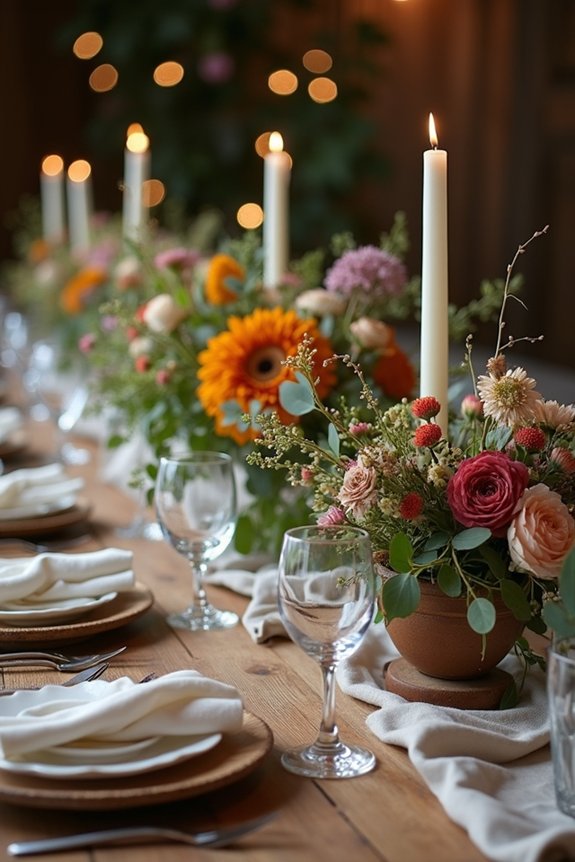 centerpieces that encourage conversation
