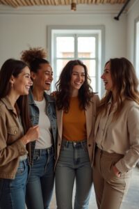 chic outfits for friendship