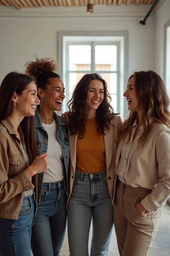 chic outfits for friendship