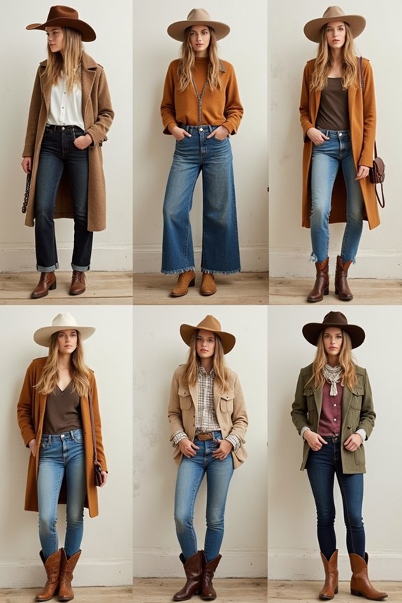 chic western fashion inspirations