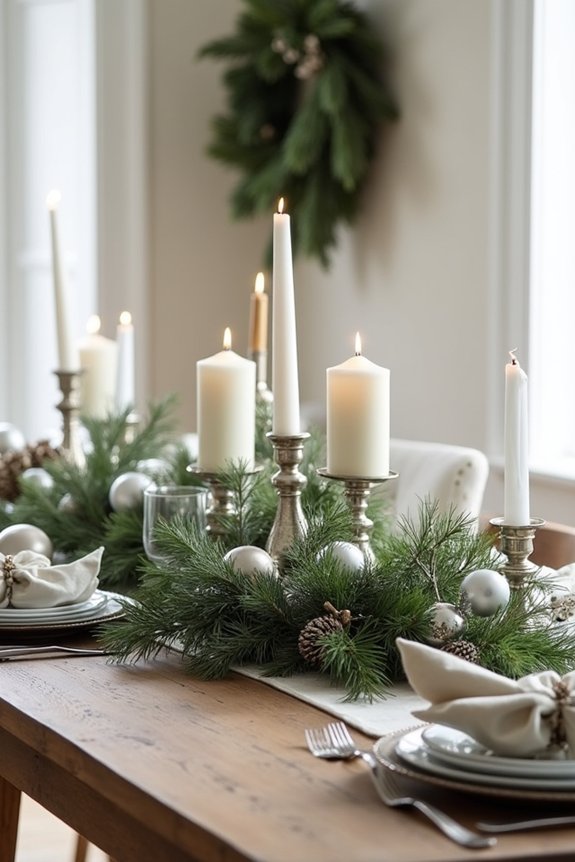 christmas eve table decorations