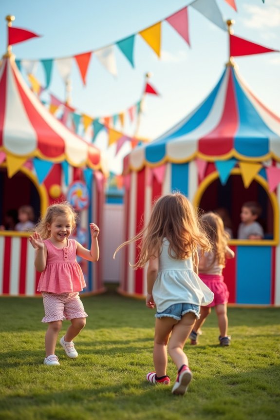 circus themed party games ideas