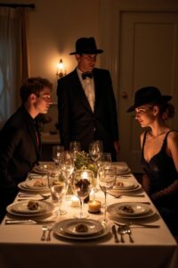 classic murder mystery outfits