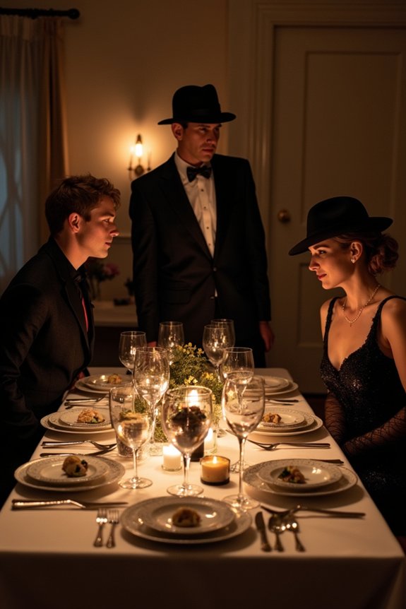 classic murder mystery outfits