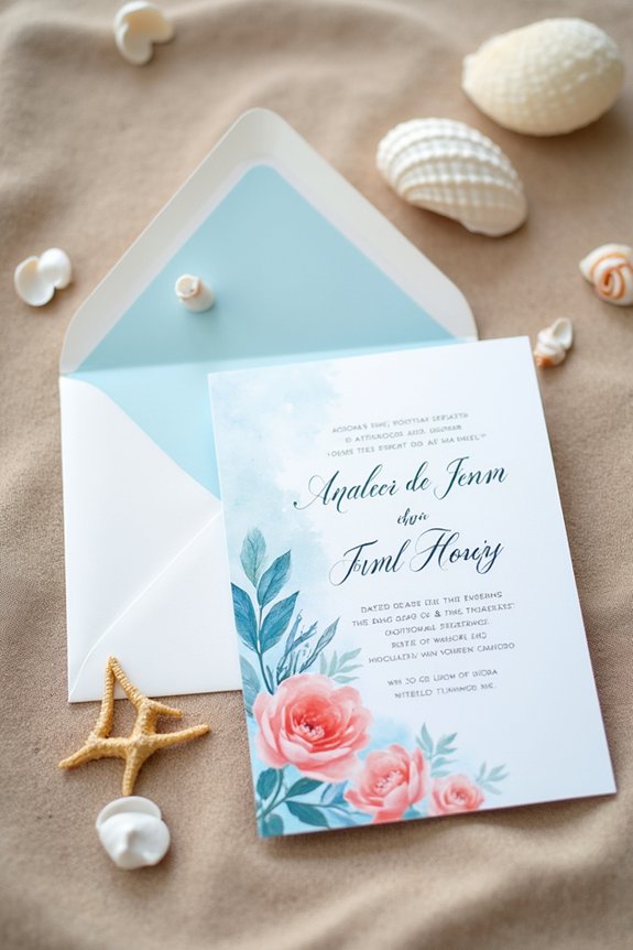 coastal celebration invitation wording