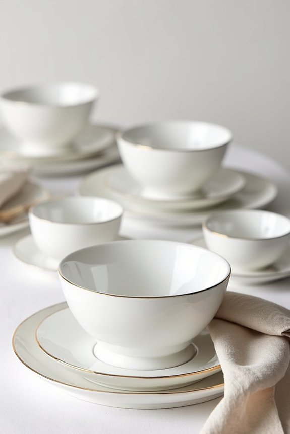 cohesive dinnerware for elegance