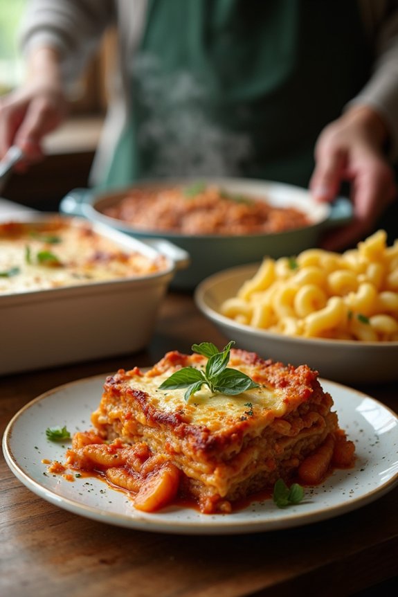 comforting family style gatherings