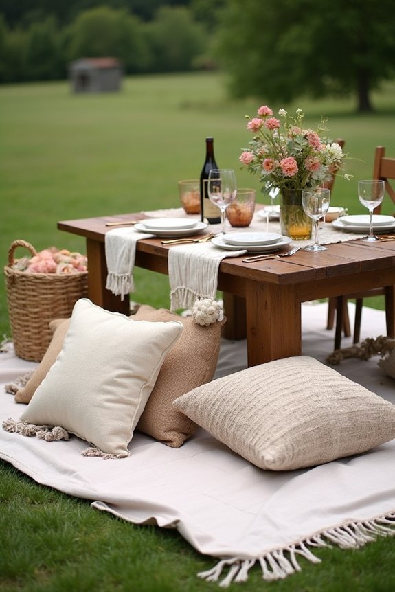 cozy outdoor seating essentials