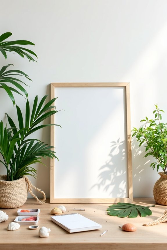 create festive tropical decor
