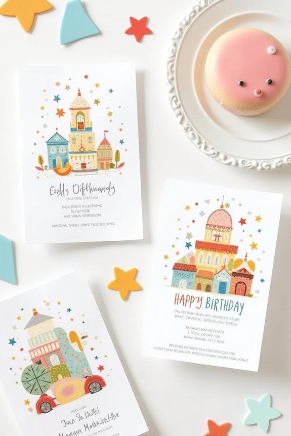 creative first birthday invitations