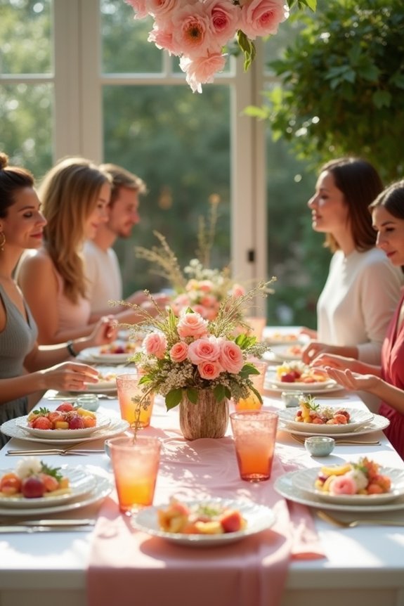 creative lunch party ideas