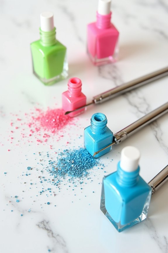 creative nail art station