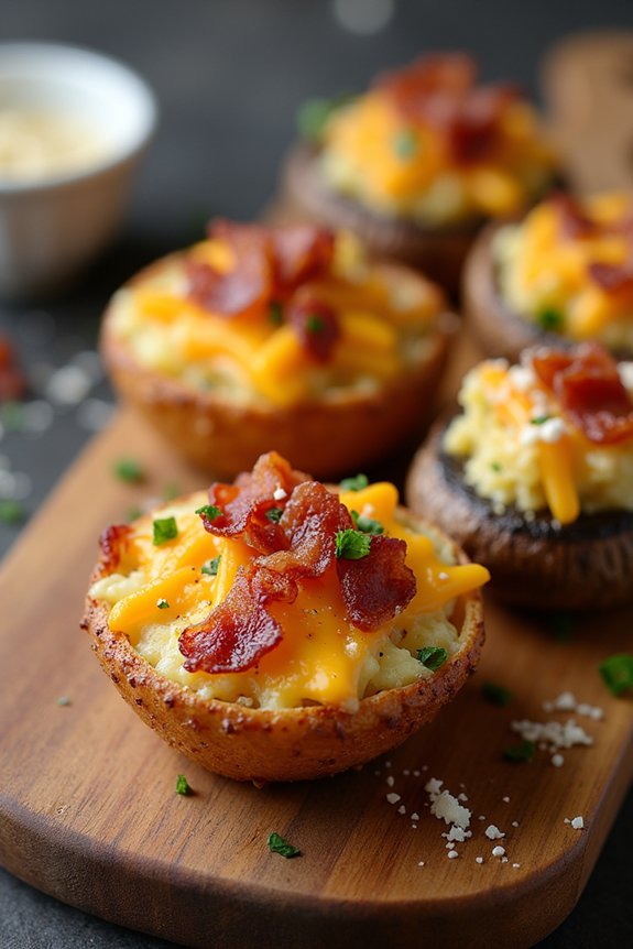 crispy cheesy stuffed appetizers