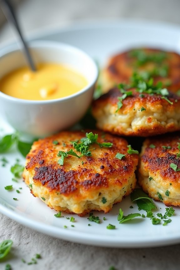 crispy crab cakes perfection
