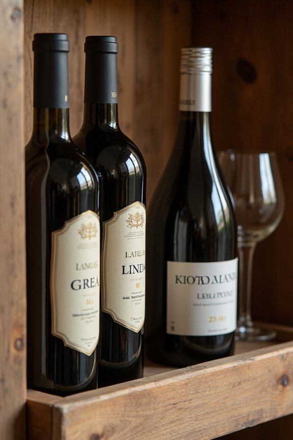 custom labeled wine gifts