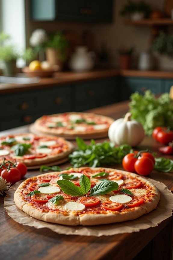 customizable pizza and flatbreads